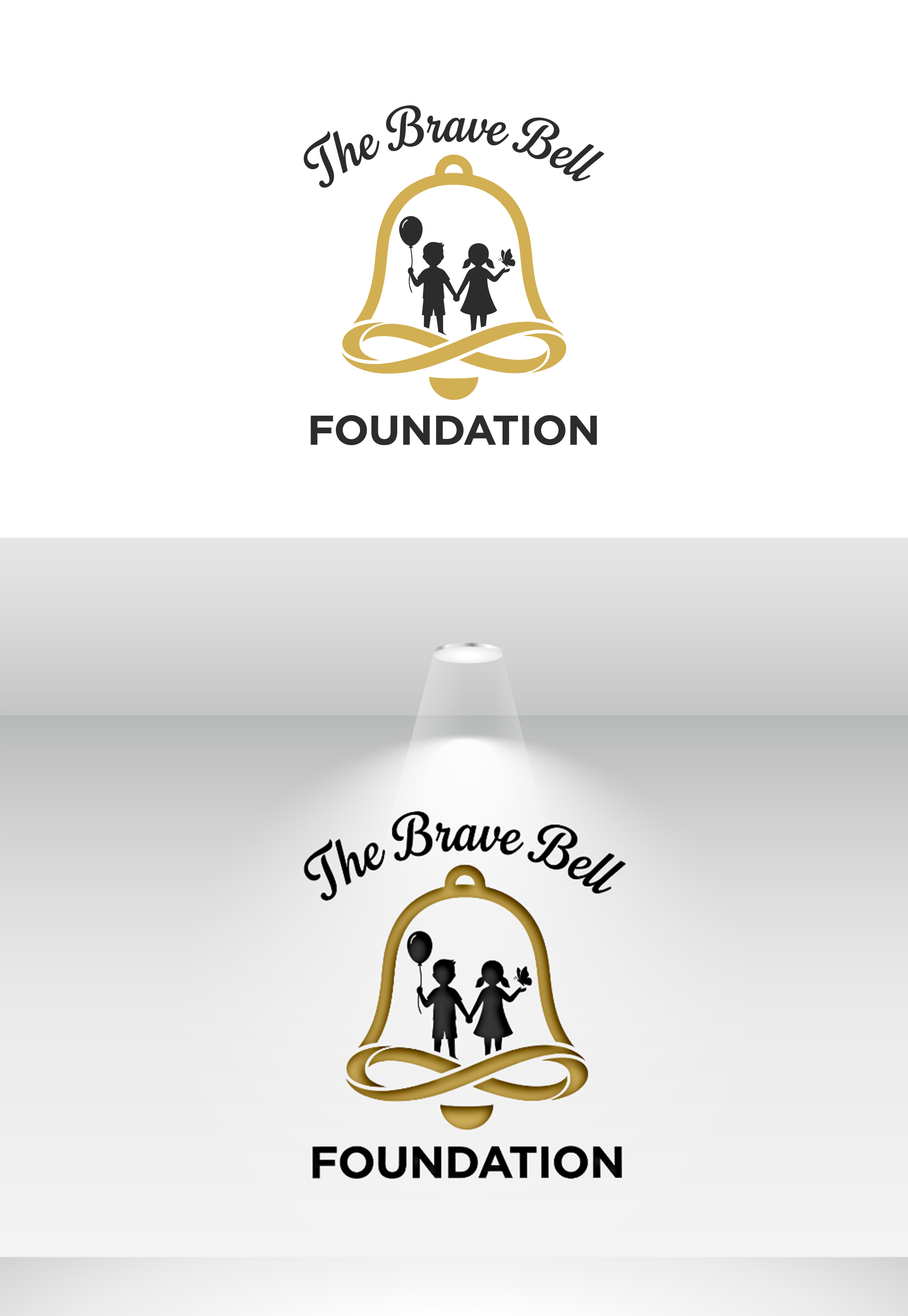 Logo Design by Visionary Creations for The Brave Bell Foundation | Design #37644913