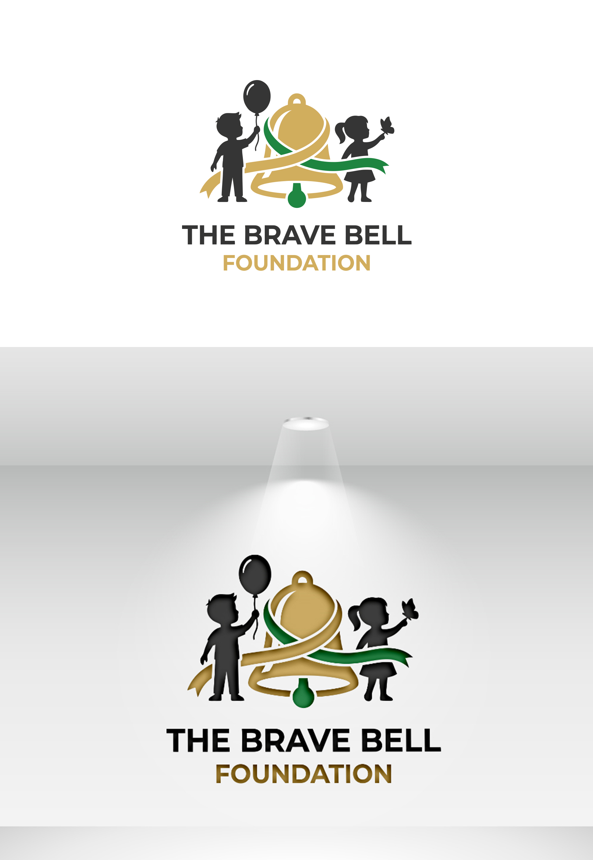 Logo Design by Visionary Creations for The Brave Bell Foundation | Design #37644915