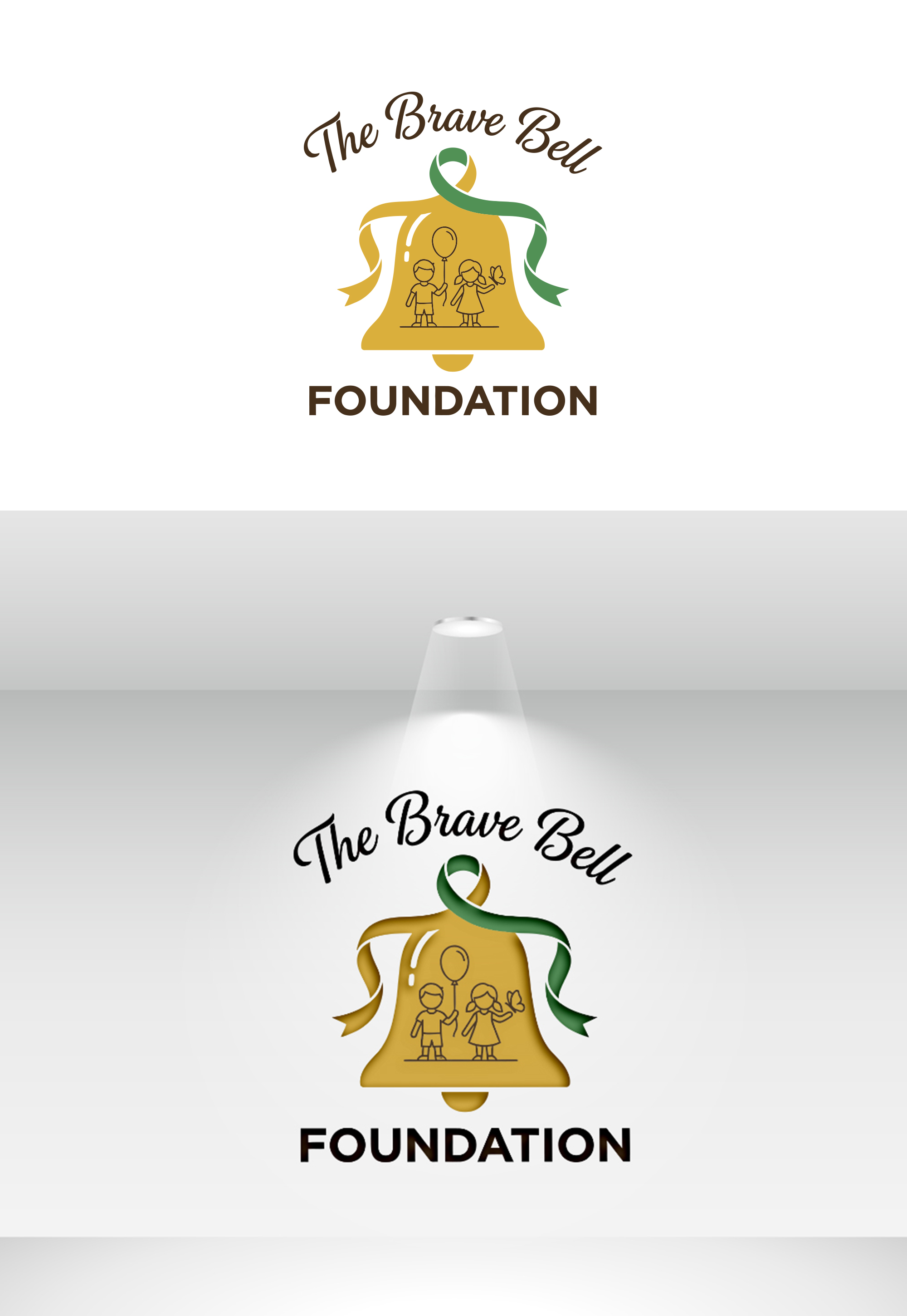 Logo Design by Visionary Creations for The Brave Bell Foundation | Design #37644916