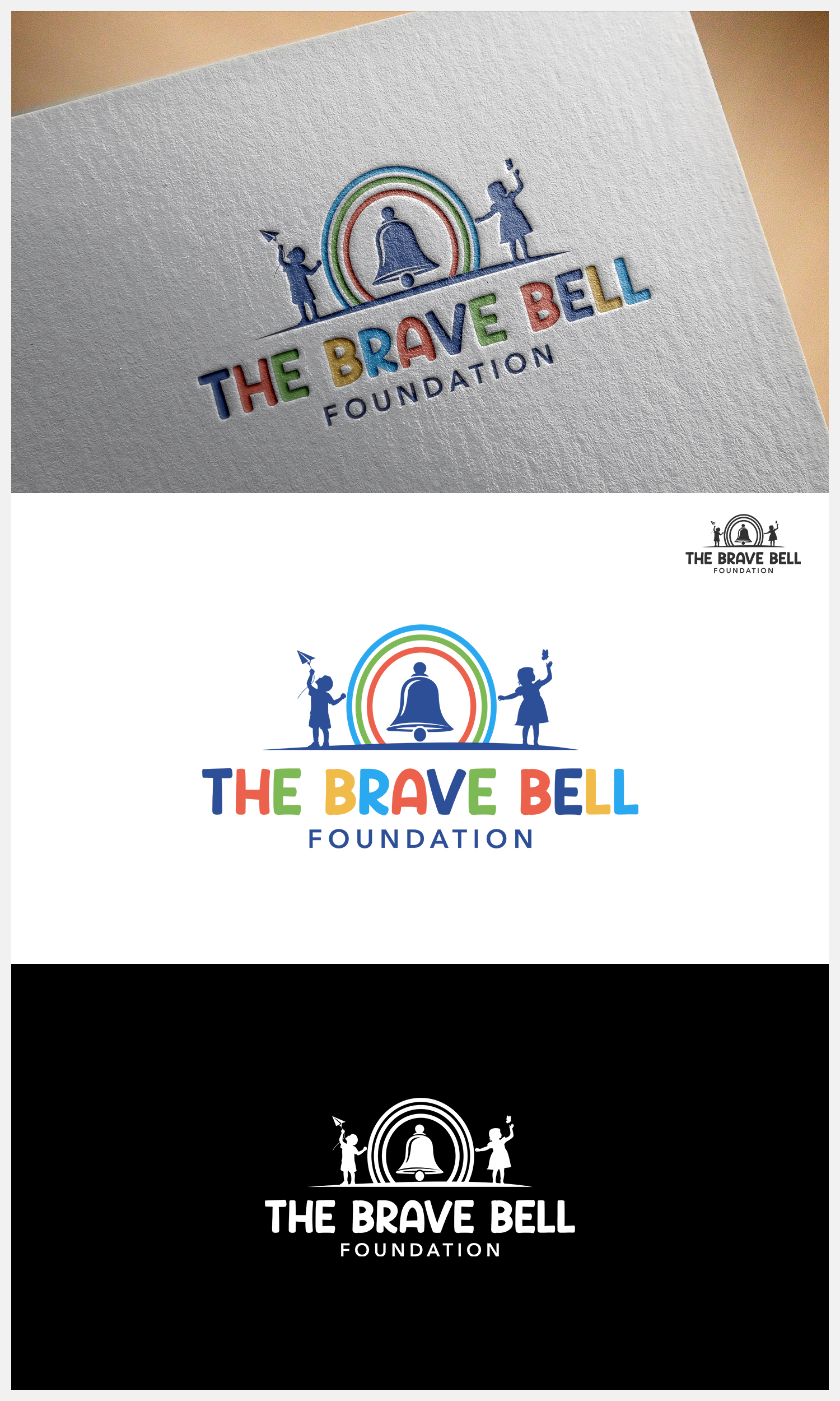 Logo Design by IDesign1606 for The Brave Bell Foundation | Design #37664466