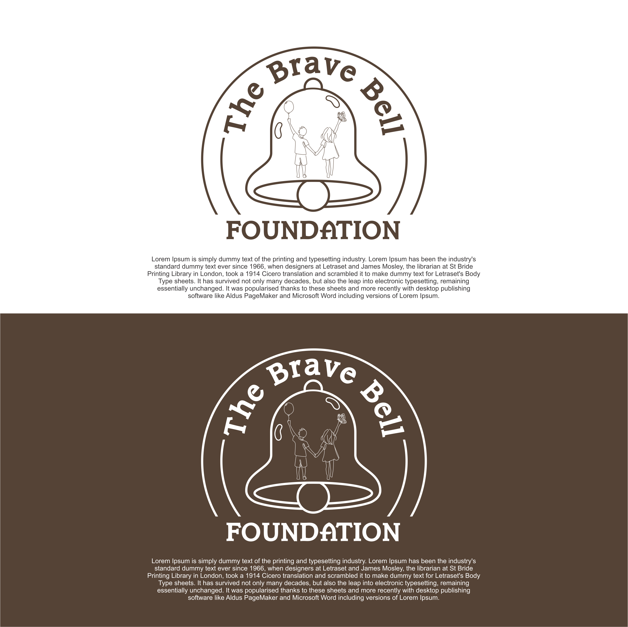 Logo Design by diego costa for The Brave Bell Foundation | Design #37656916