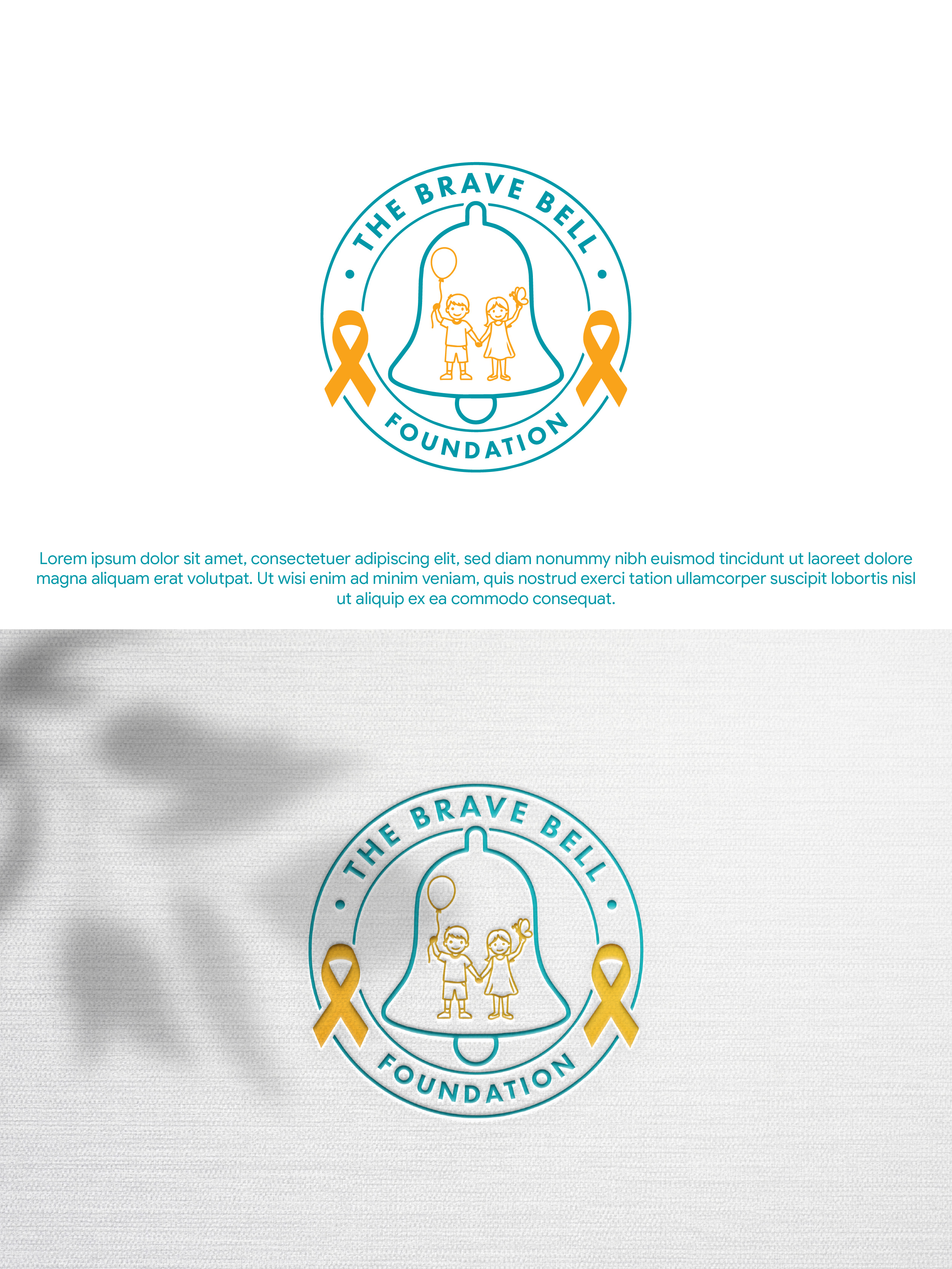Logo Design by THE DESIGN MAN for The Brave Bell Foundation | Design #37646233