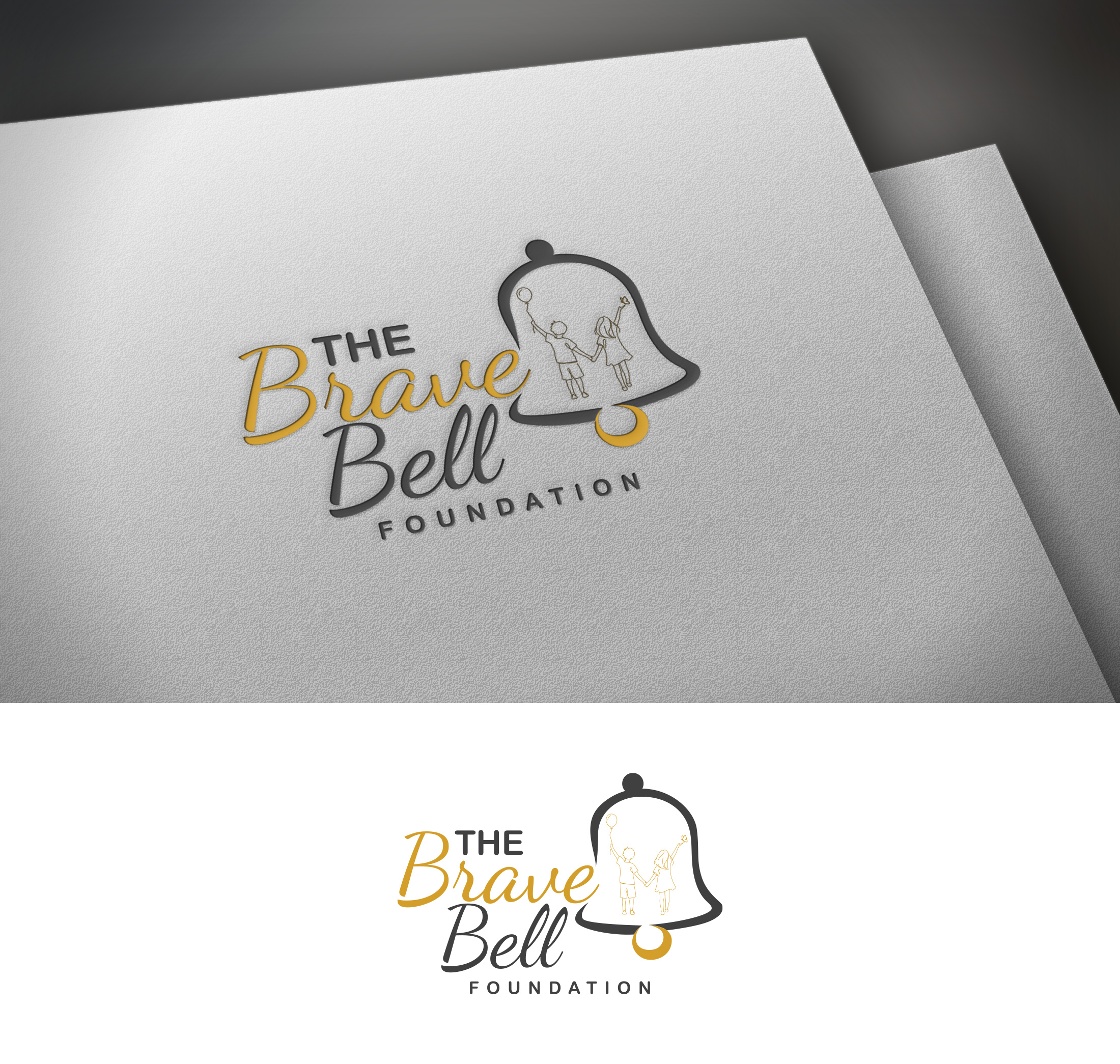 Logo Design by Zeemal25 for The Brave Bell Foundation | Design #37649043