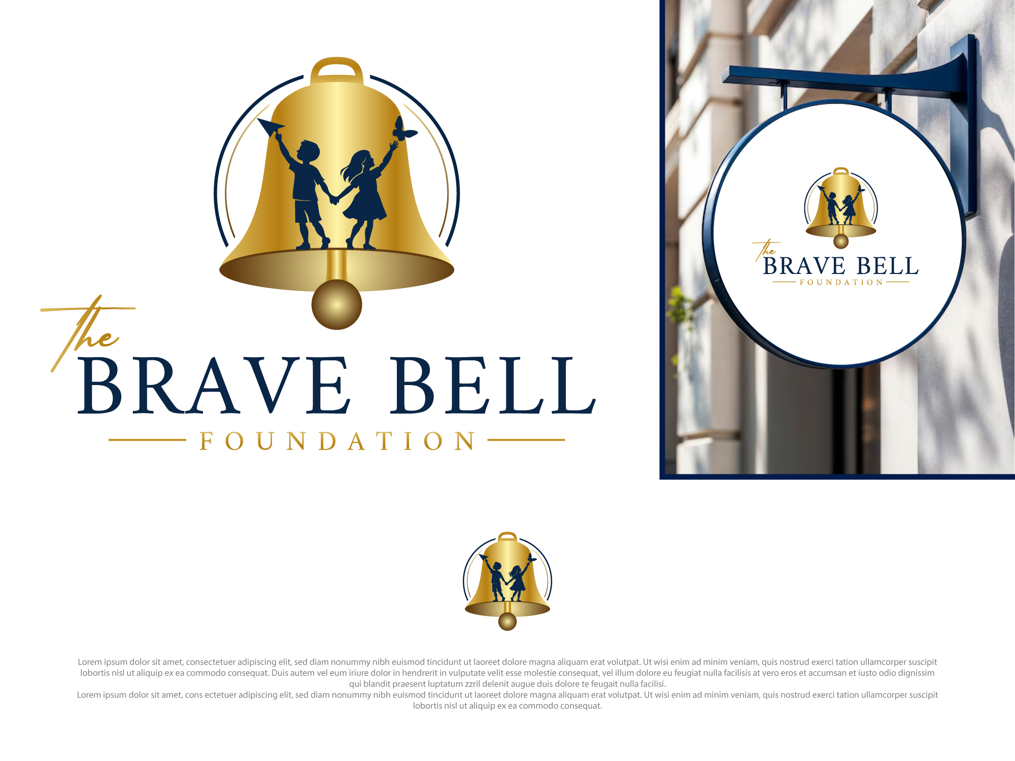 Logo Design by Jack Designz for The Brave Bell Foundation | Design #37655944