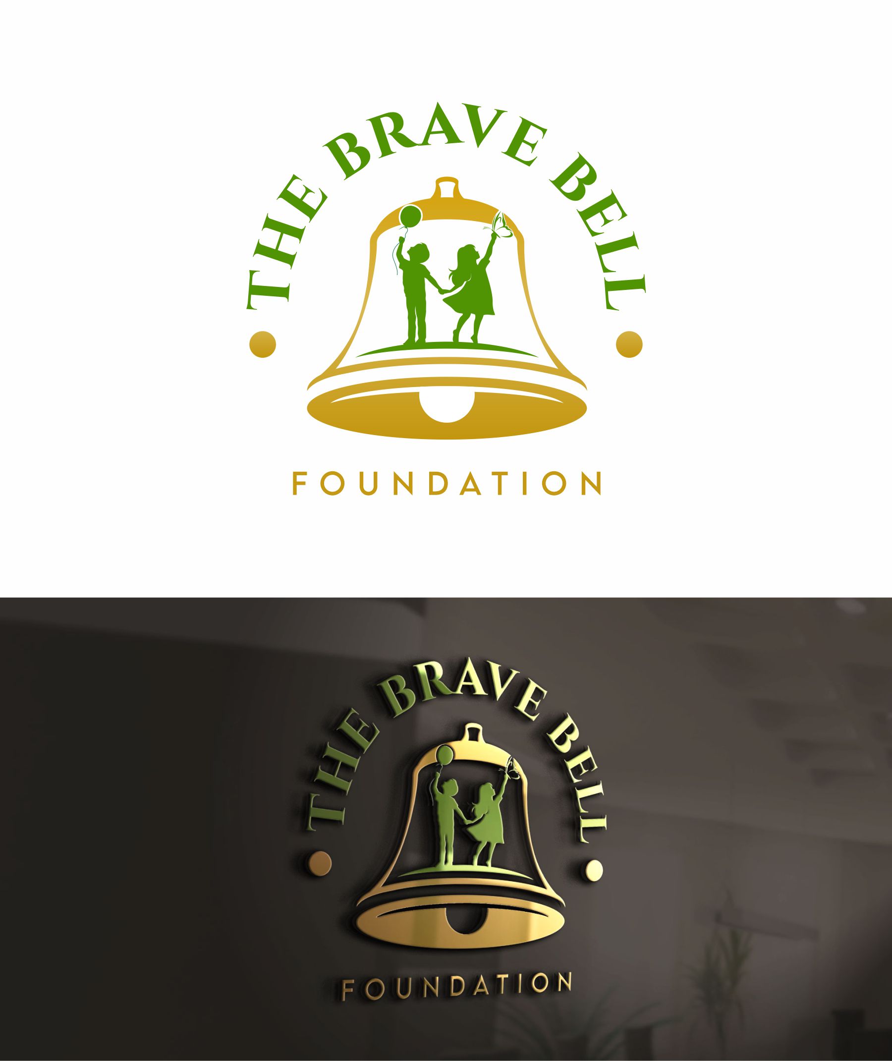 Logo Design by debdesign for The Brave Bell Foundation | Design #37648326