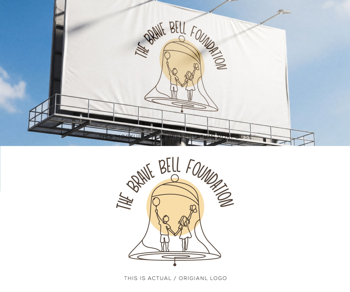 Logo Design by Ansh Design for The Brave Bell Foundation | Design #37654261