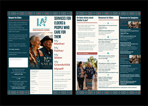 Diseño de Brochure por erikdesign para International Association for Indigenous Aging | Diseño #37646159