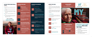 Brochure Design by pb for International Association for Indigenous Aging | Design: #37649058