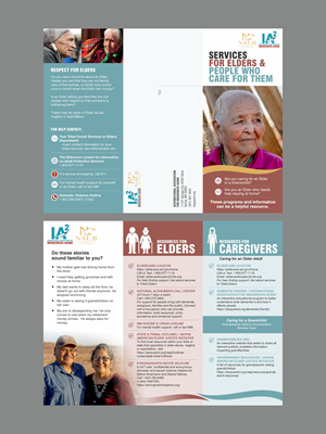 Diseño de Brochure por nng para International Association for Indigenous Aging | Diseño #37676402