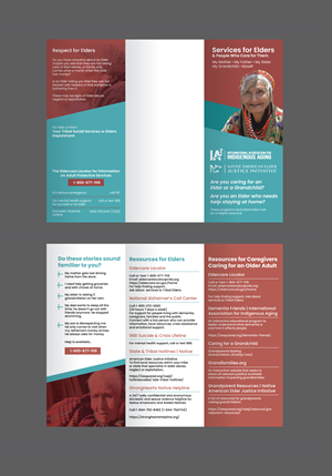 Brochure Design by saurov for International Association for Indigenous Aging | Design: #37647416