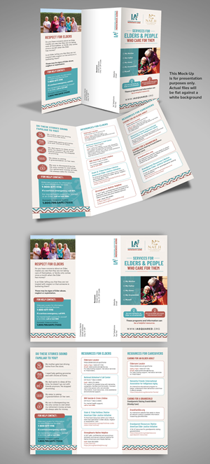 Brochure Design by Stan$oul for International Association for Indigenous Aging | Design: #37647707