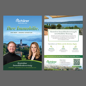 Flyer-Design von Afeli Daniel Ifechukwude für Schärer Immobilien | Design #37648046