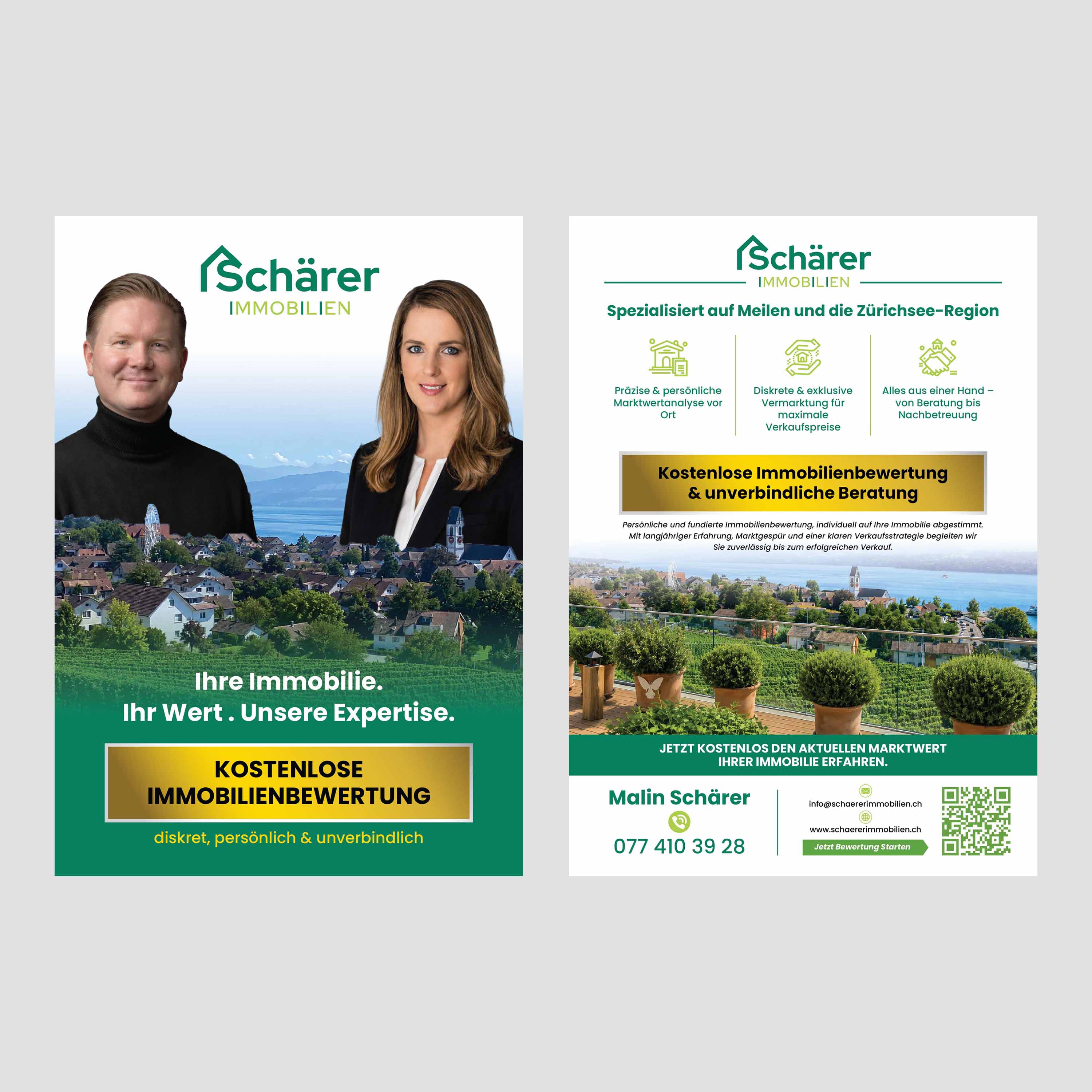 Flyer Design by san.ty for Schärer Immobilien | Design #37647255