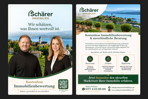 Flyer Design by Farvahar for Schärer Immobilien | Design: #37651064