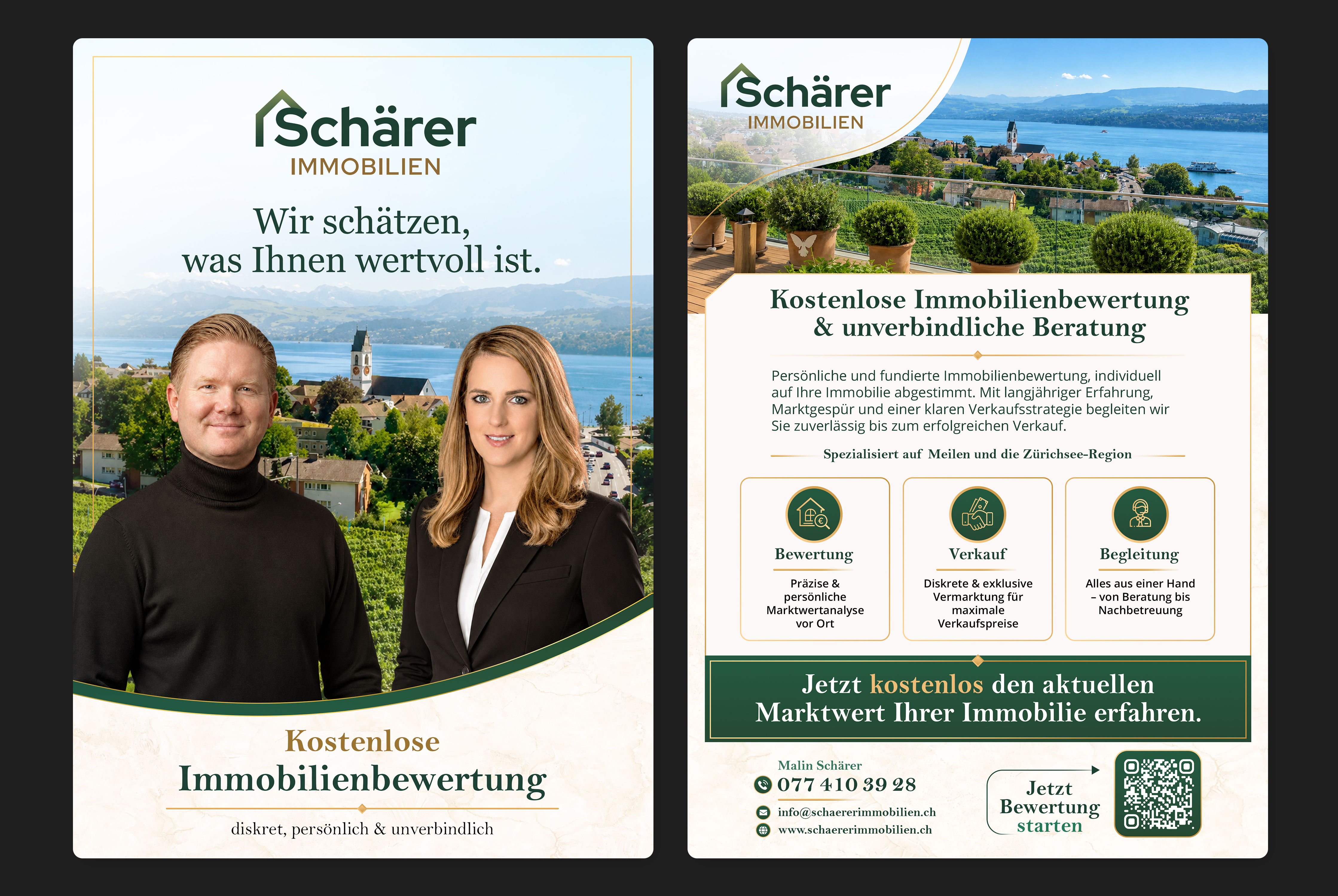 Flyer Design by Farvahar for Schärer Immobilien | Design #37653731