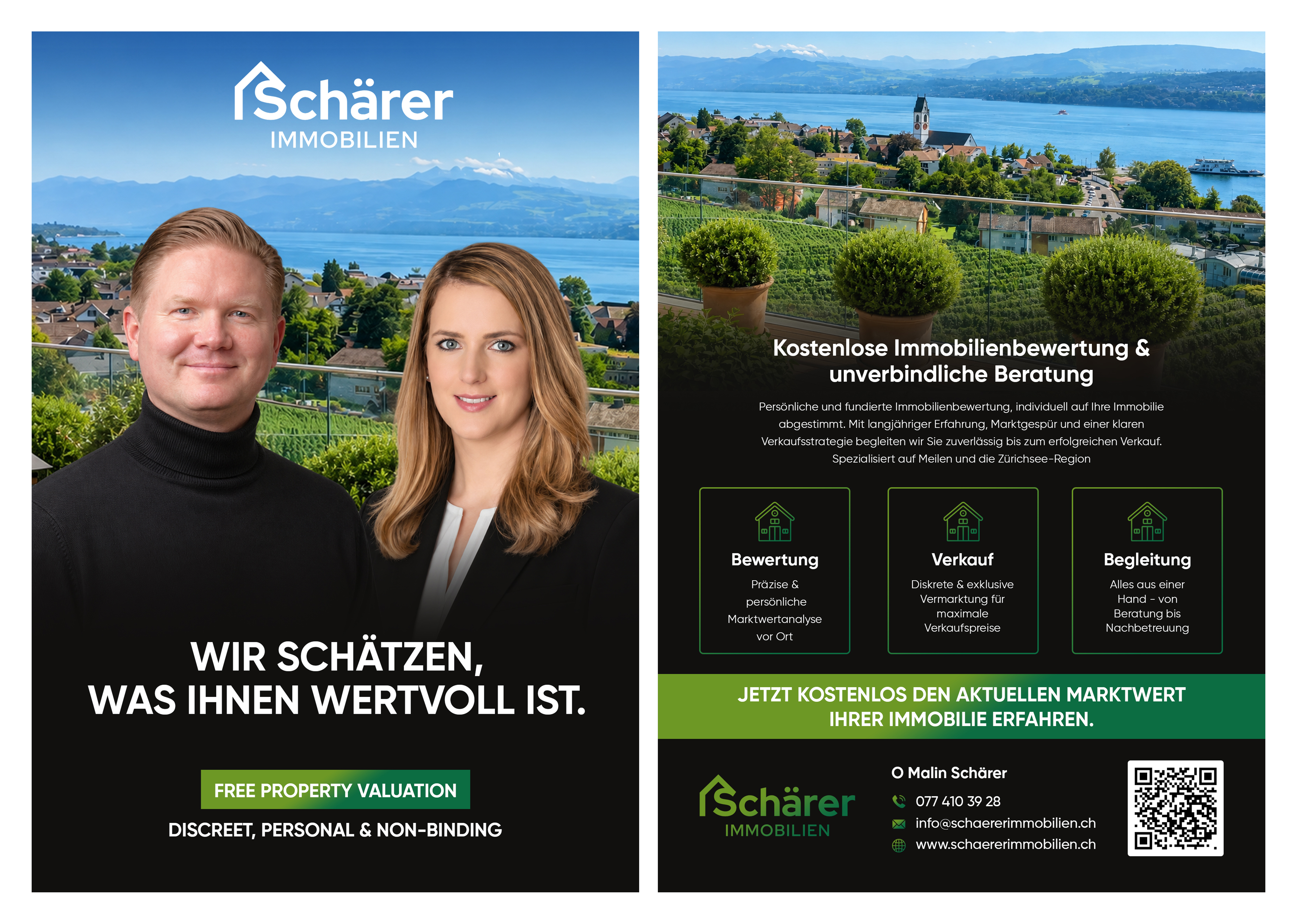 Flyer Design by @u9icorngraphix for Schärer Immobilien | Design #37649480