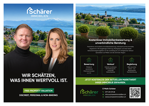 Flyer-Design von @u9icorngraphix für Schärer Immobilien | Design #37649480