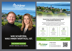 Flyer Design by @u9icorngraphix for Schärer Immobilien | Design: #37649502