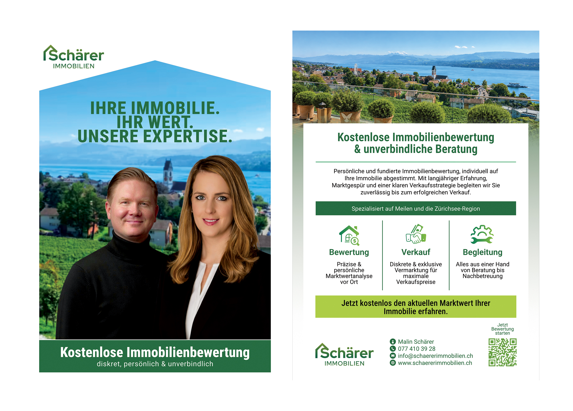 Flyer Design by aputski for Schärer Immobilien | Design #37647332