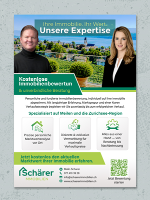 Flyer Design by raymark for Schärer Immobilien | Design: #37646204