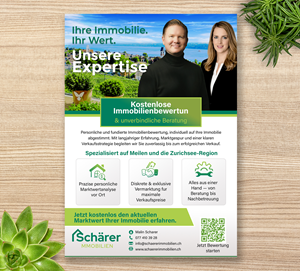 Flyer Design by raymark for Schärer Immobilien | Design: #37646817