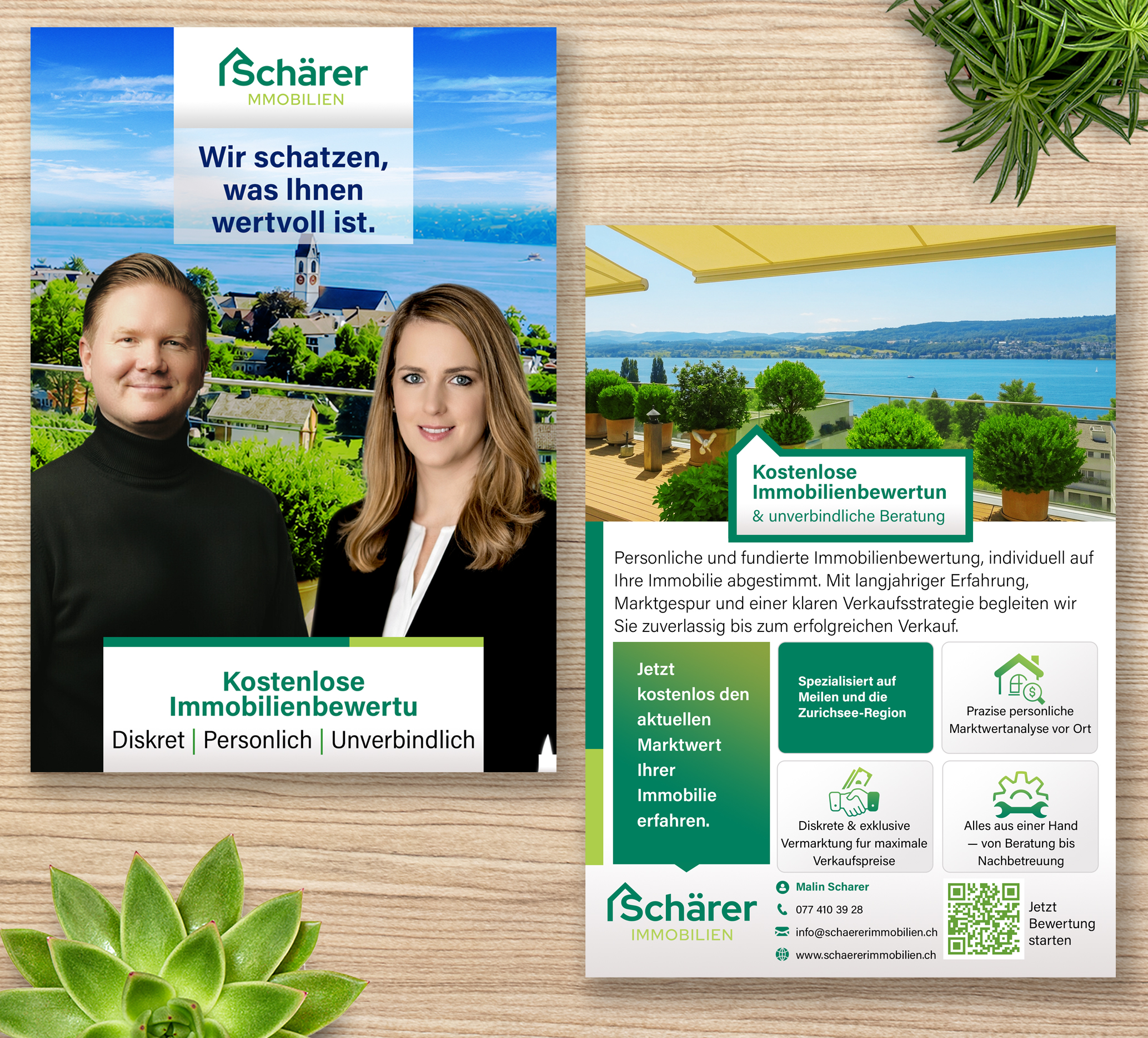 Flyer Design by raymark for Schärer Immobilien | Design #37649777