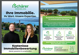 Flyer Design by JK18 for Schärer Immobilien | Design: #37647135