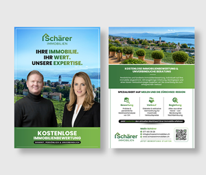 Flyer Design by debdesign for Schärer Immobilien | Design: #37647076