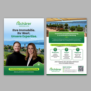 Flyer Design by debdesign for Schärer Immobilien | Design: #37647442