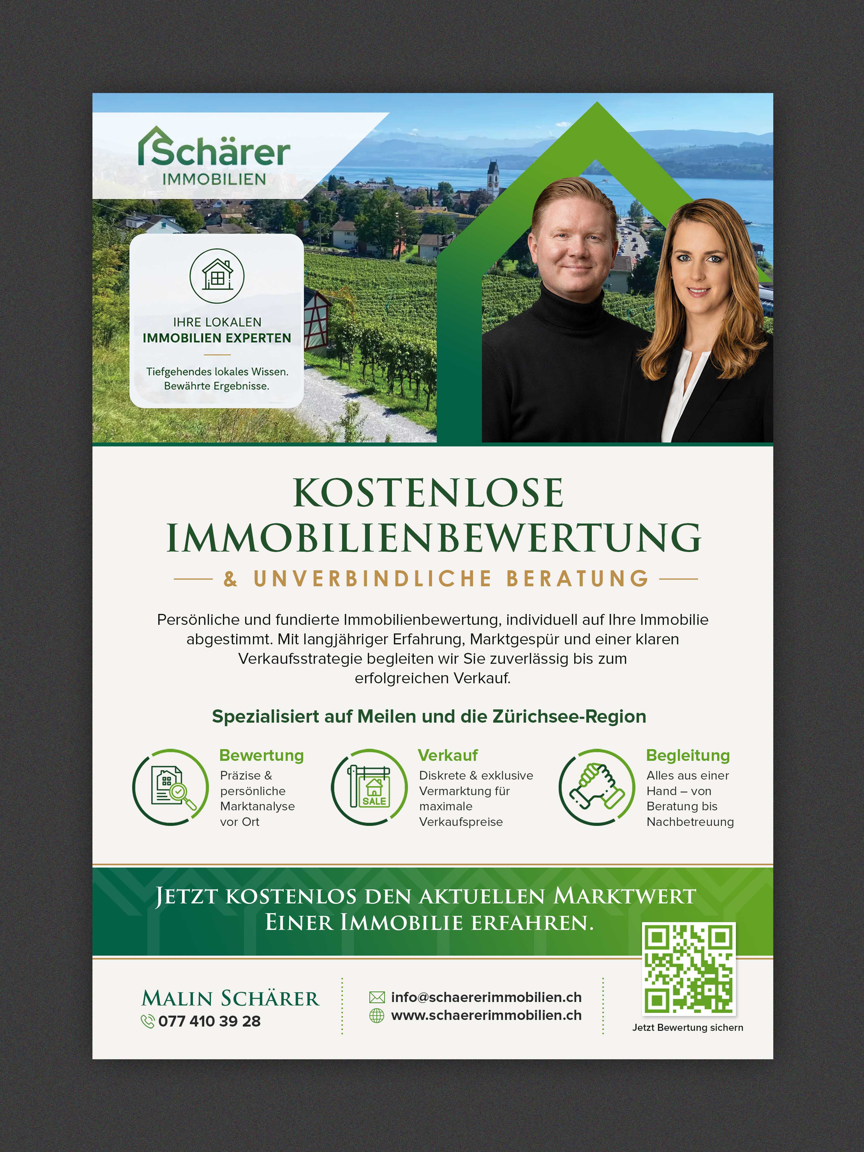 Flyer Design by Stan$oul for Schärer Immobilien | Design #37646705