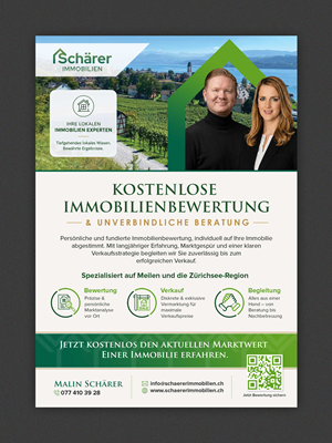 Flyer Design by Stan$oul for Schärer Immobilien | Design: #37646705