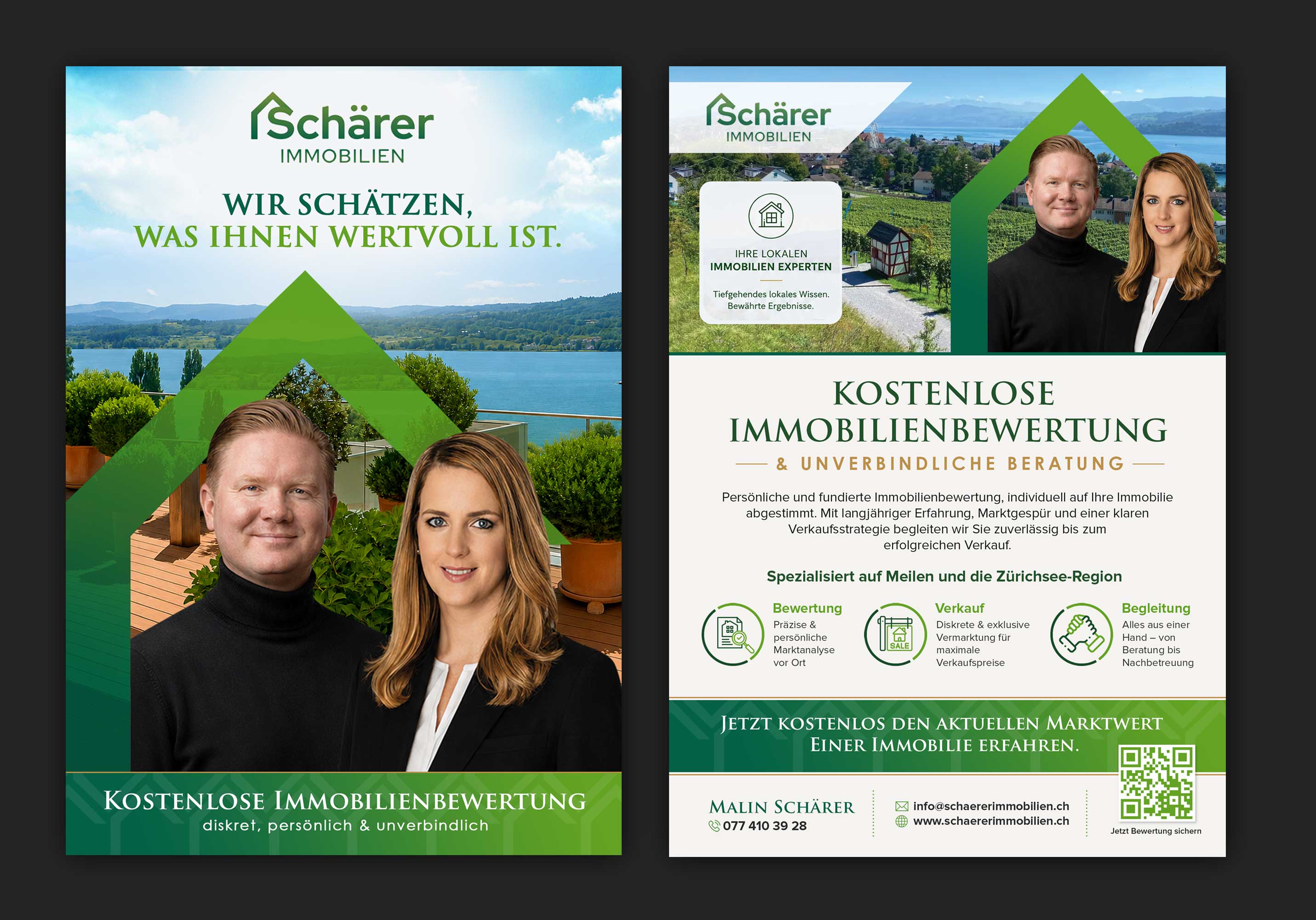 Flyer Design by Stan$oul for Schärer Immobilien | Design #37647288