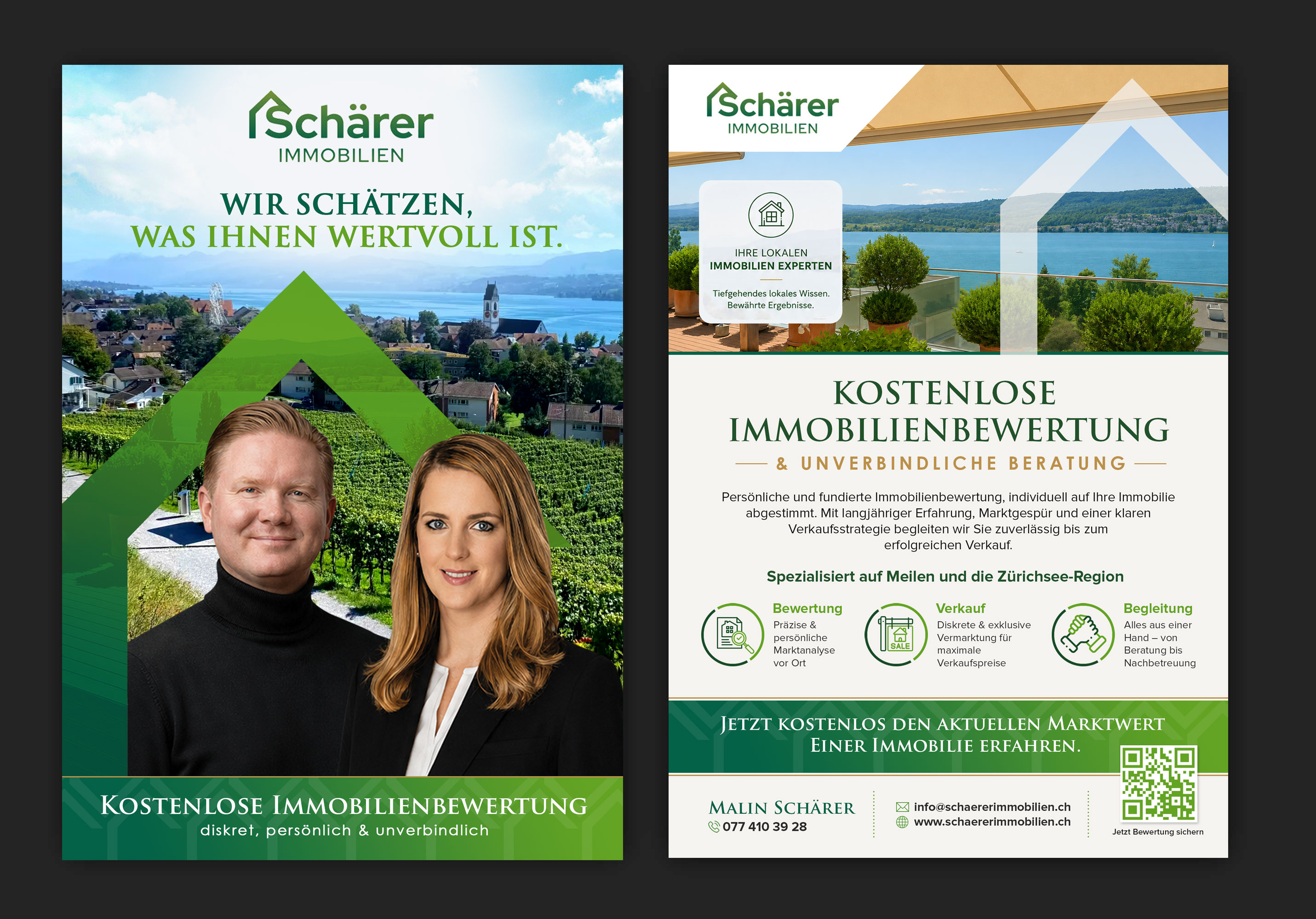 Flyer Design by Stan$oul for Schärer Immobilien | Design #37647948