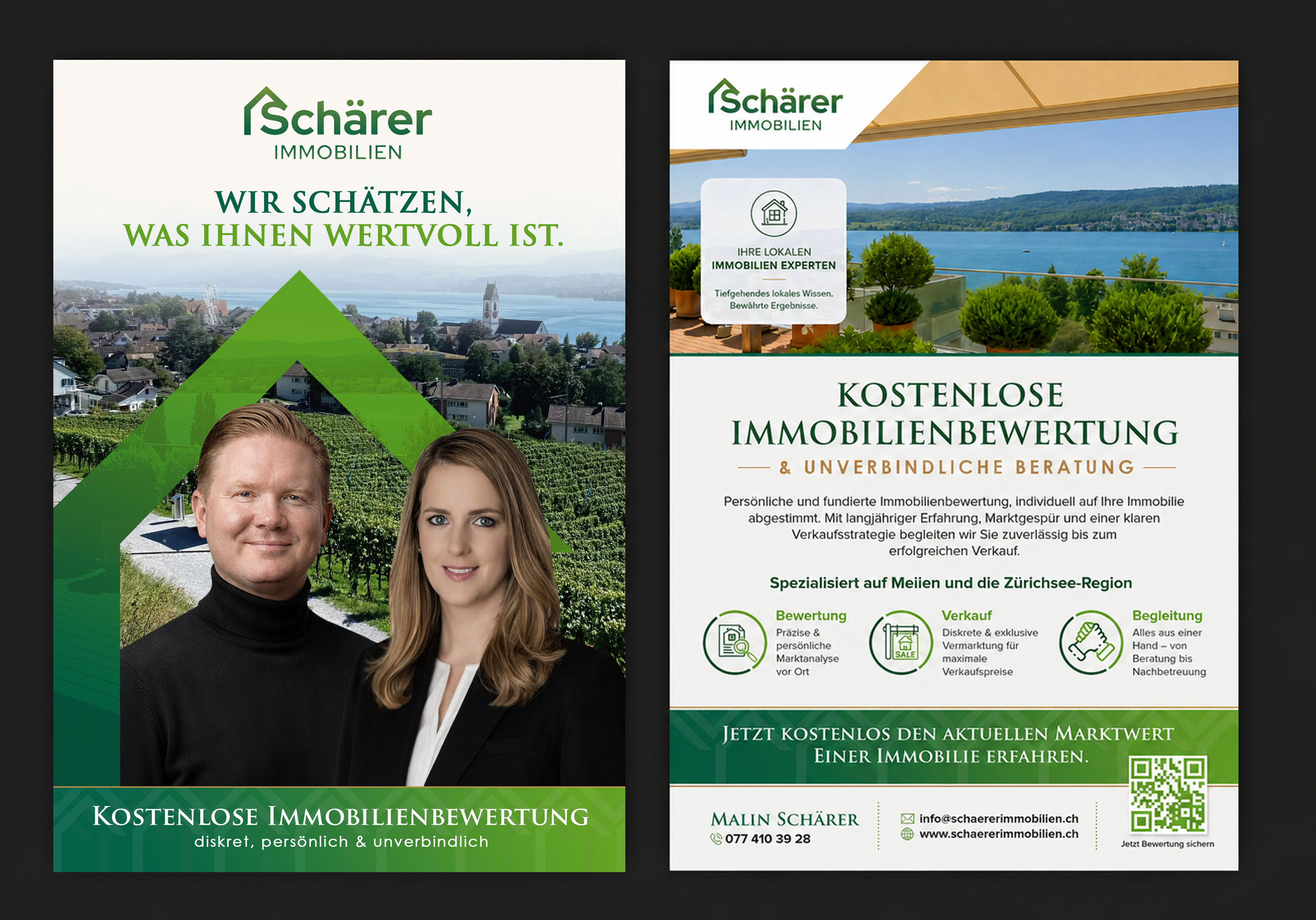 Flyer Design by Stan$oul for Schärer Immobilien | Design #37648914