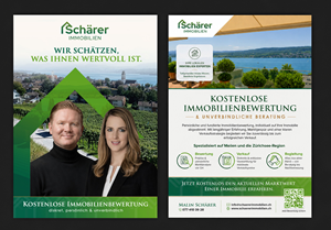 Flyer Design by Stan$oul for Schärer Immobilien | Design: #37648914