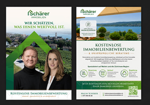 Flyer Design by Stan$oul for Schärer Immobilien | Design: #37648929