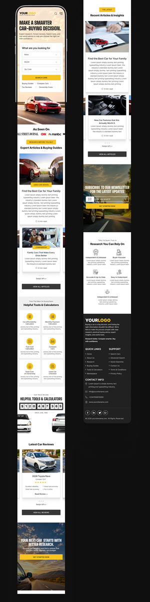 Web Design by Dream Logo Design for this project | Design: #37718181
