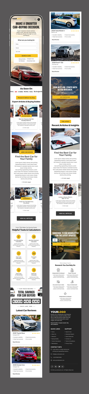 Web Design by Dream Logo Design for this project | Design: #37718182