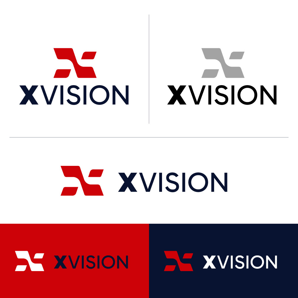 Logo Design by Franabanana for Xvision Sverige AB | Design #37658800