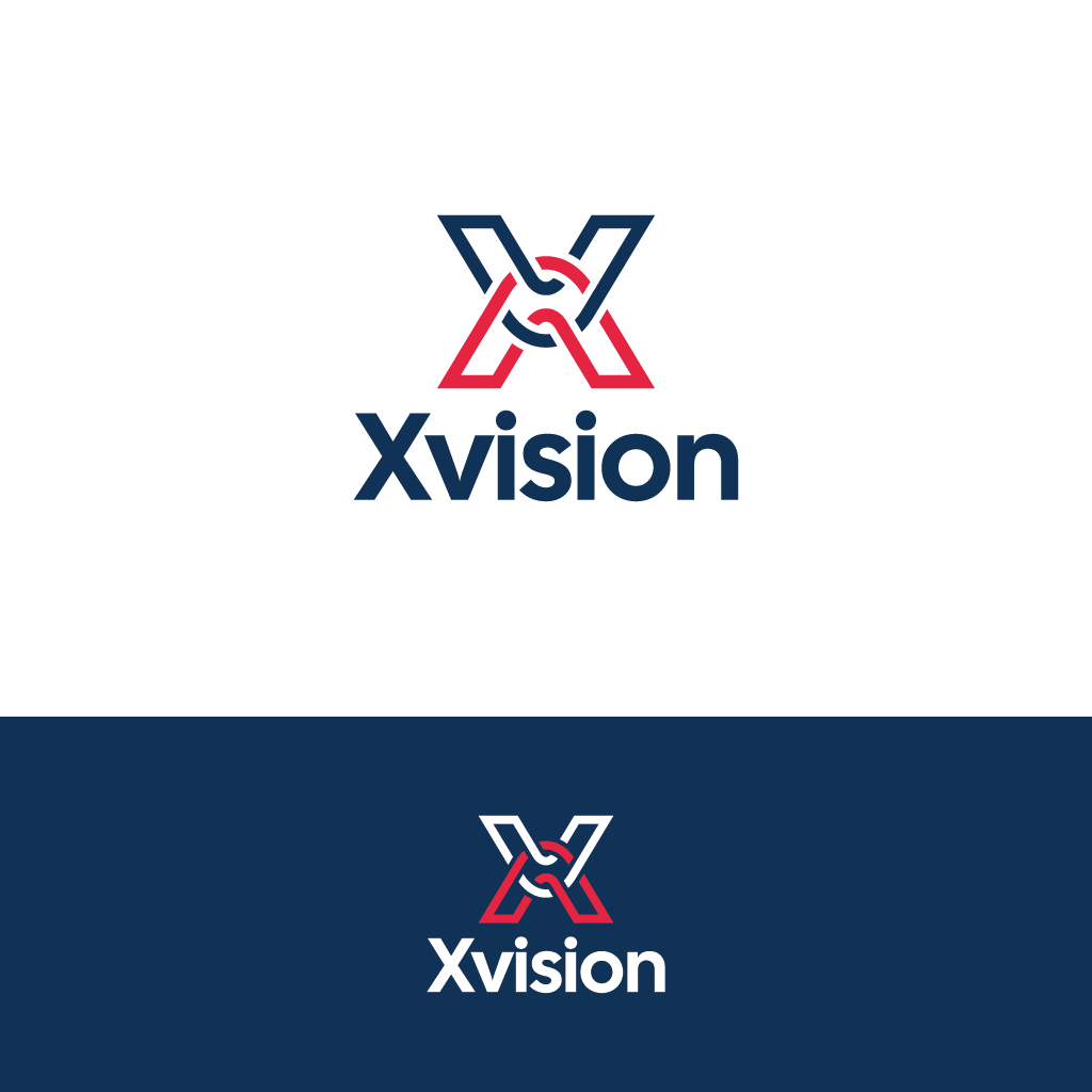 Logo Design by Jerwin Intac for Xvision Sverige AB | Design #37651471