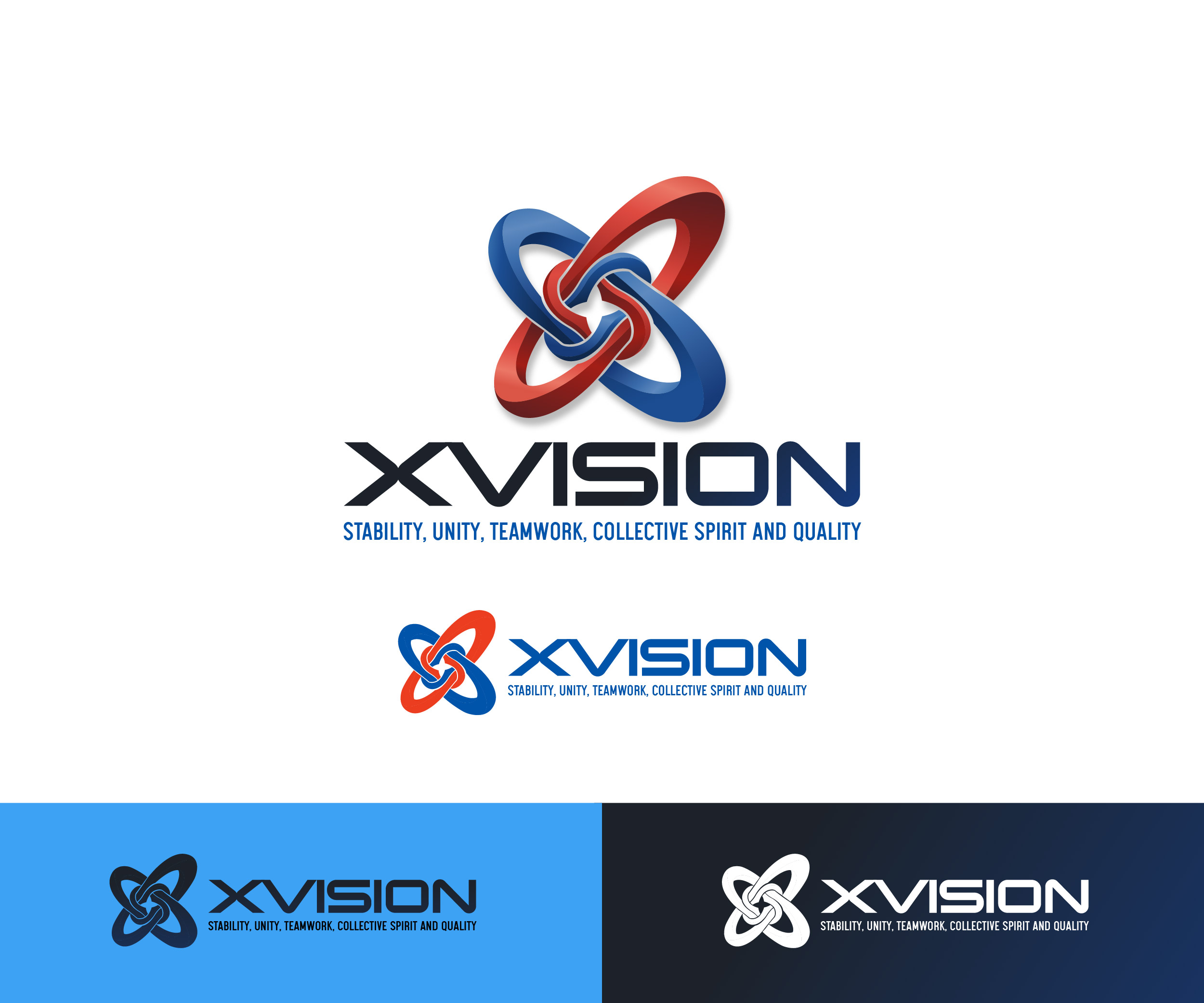 Logo Design by James J. for Xvision Sverige AB | Design #37664720