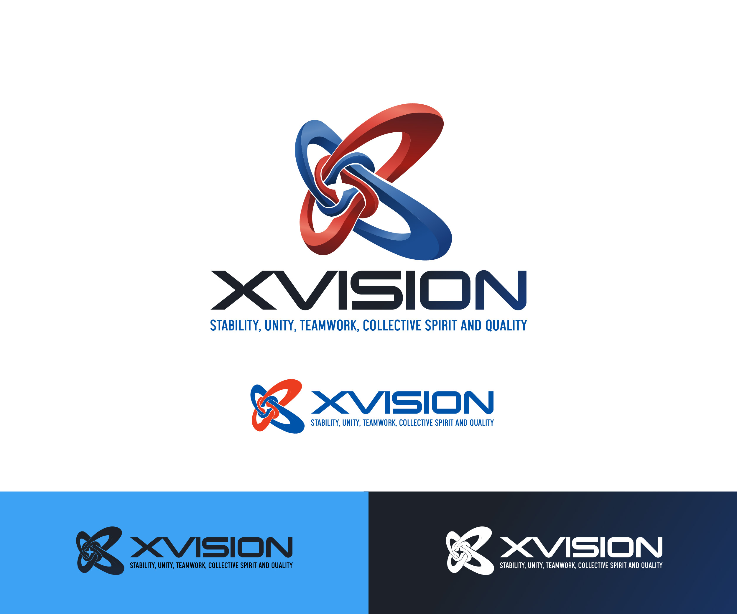 Logo Design by James J. for Xvision Sverige AB | Design #37671332