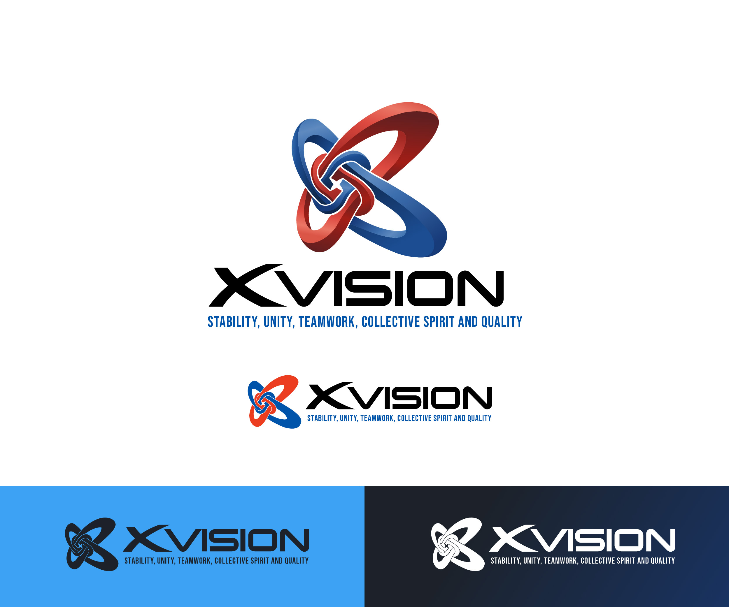 Logo Design by James J. for Xvision Sverige AB | Design #37686331