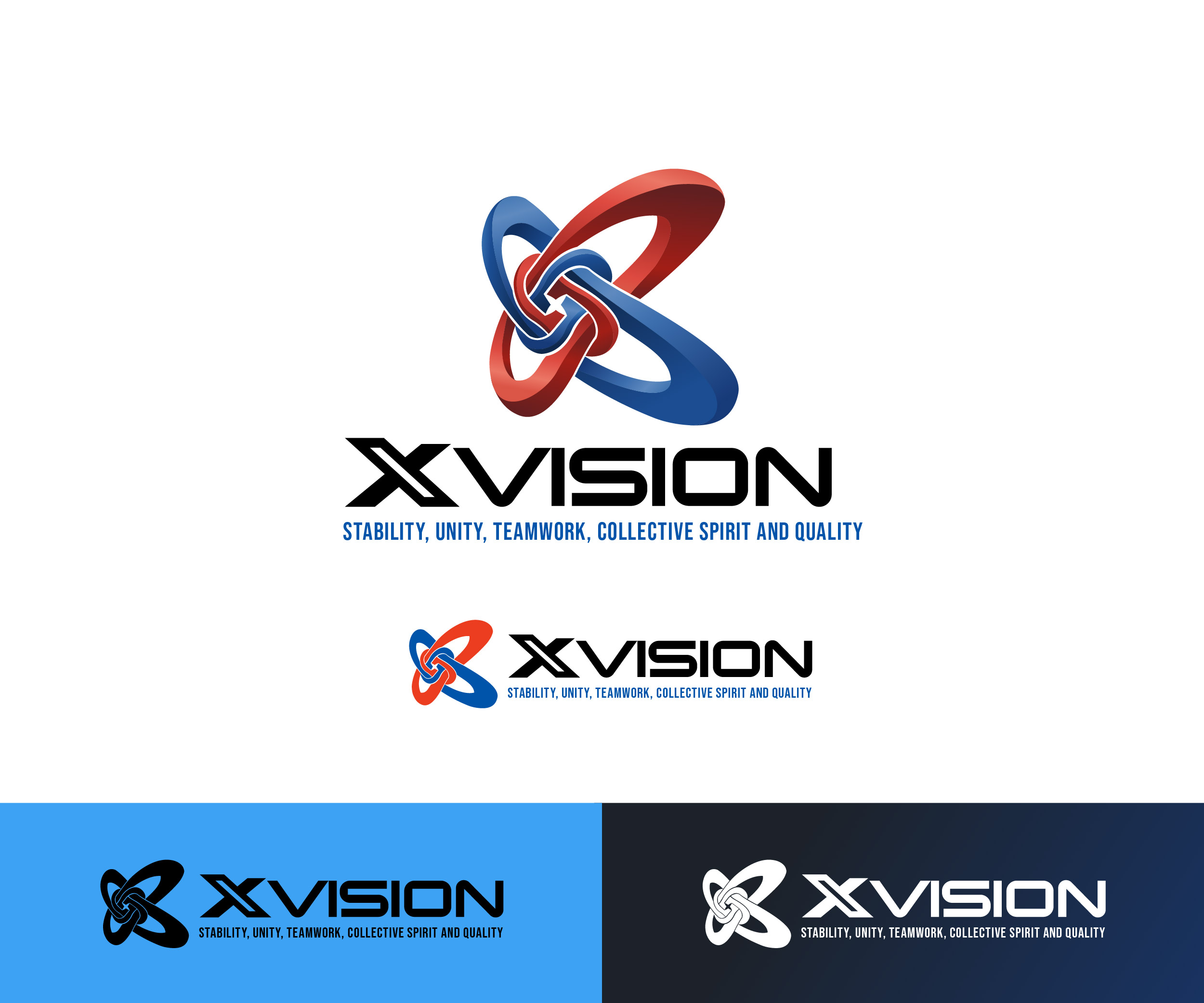 Logo Design by James J. for Xvision Sverige AB | Design #37690215