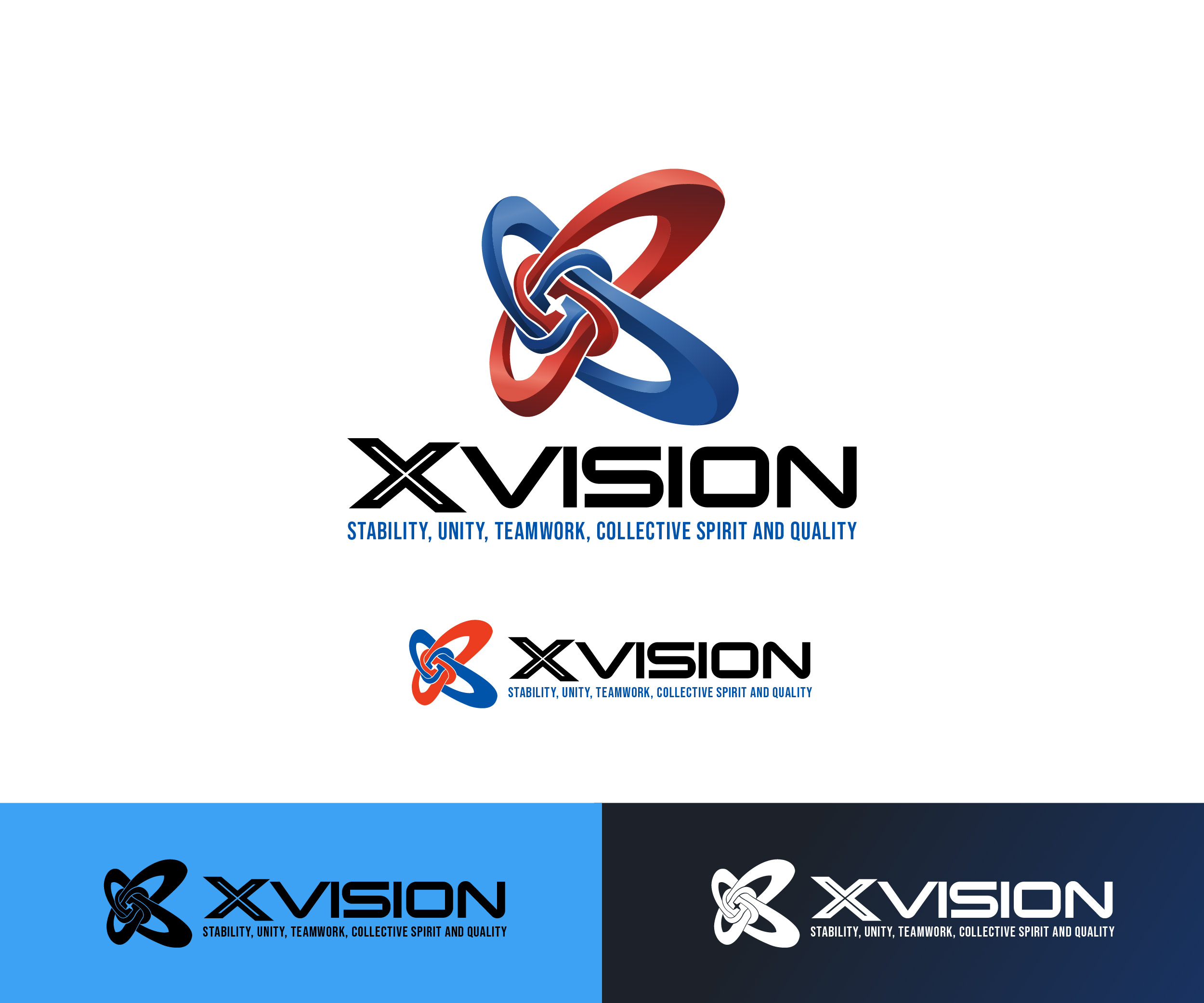Logo Design by James J. for Xvision Sverige AB | Design #37690216