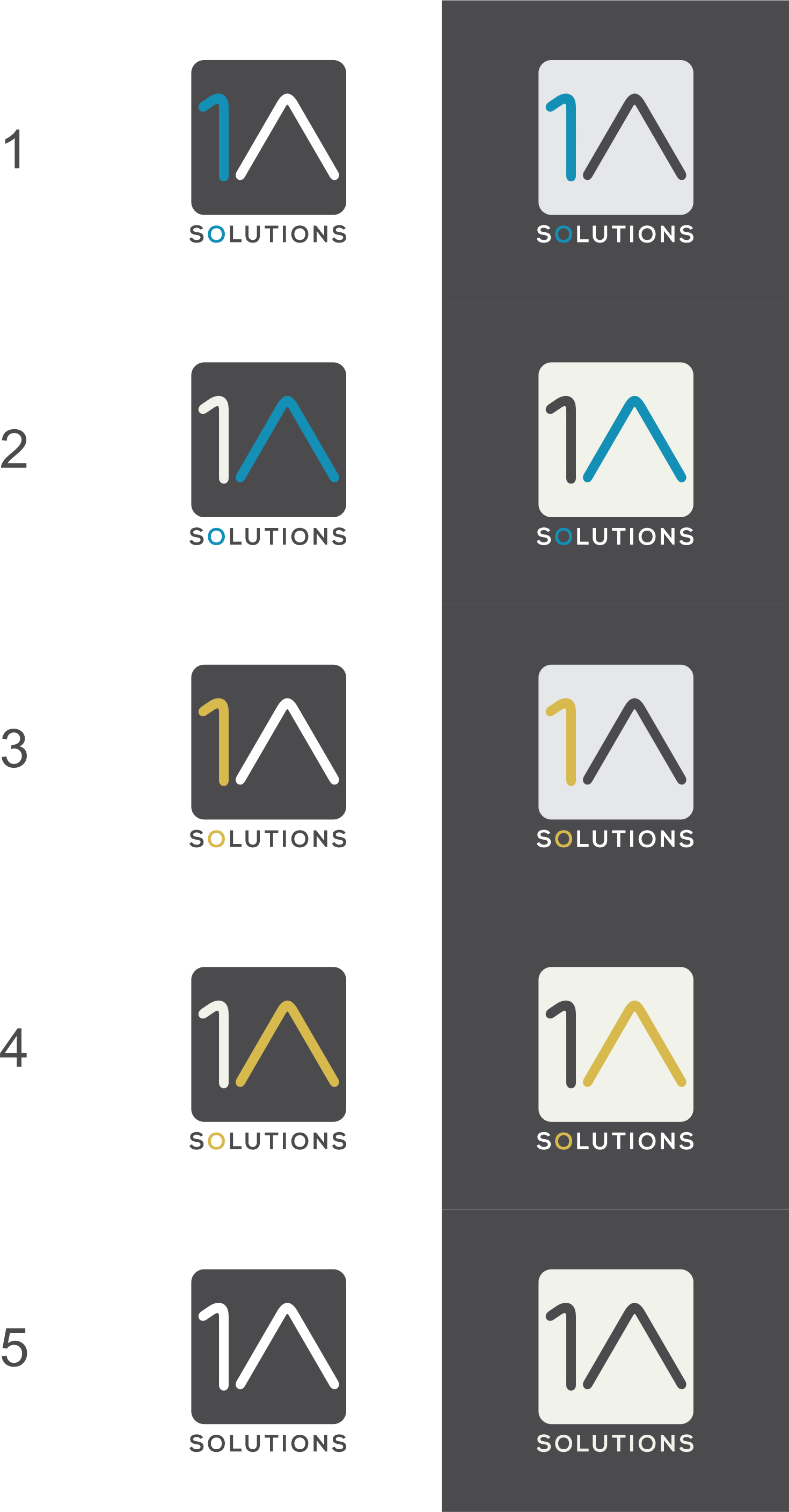 Logo Design by JatYES for 1A Solutions LLC | Design #37789574