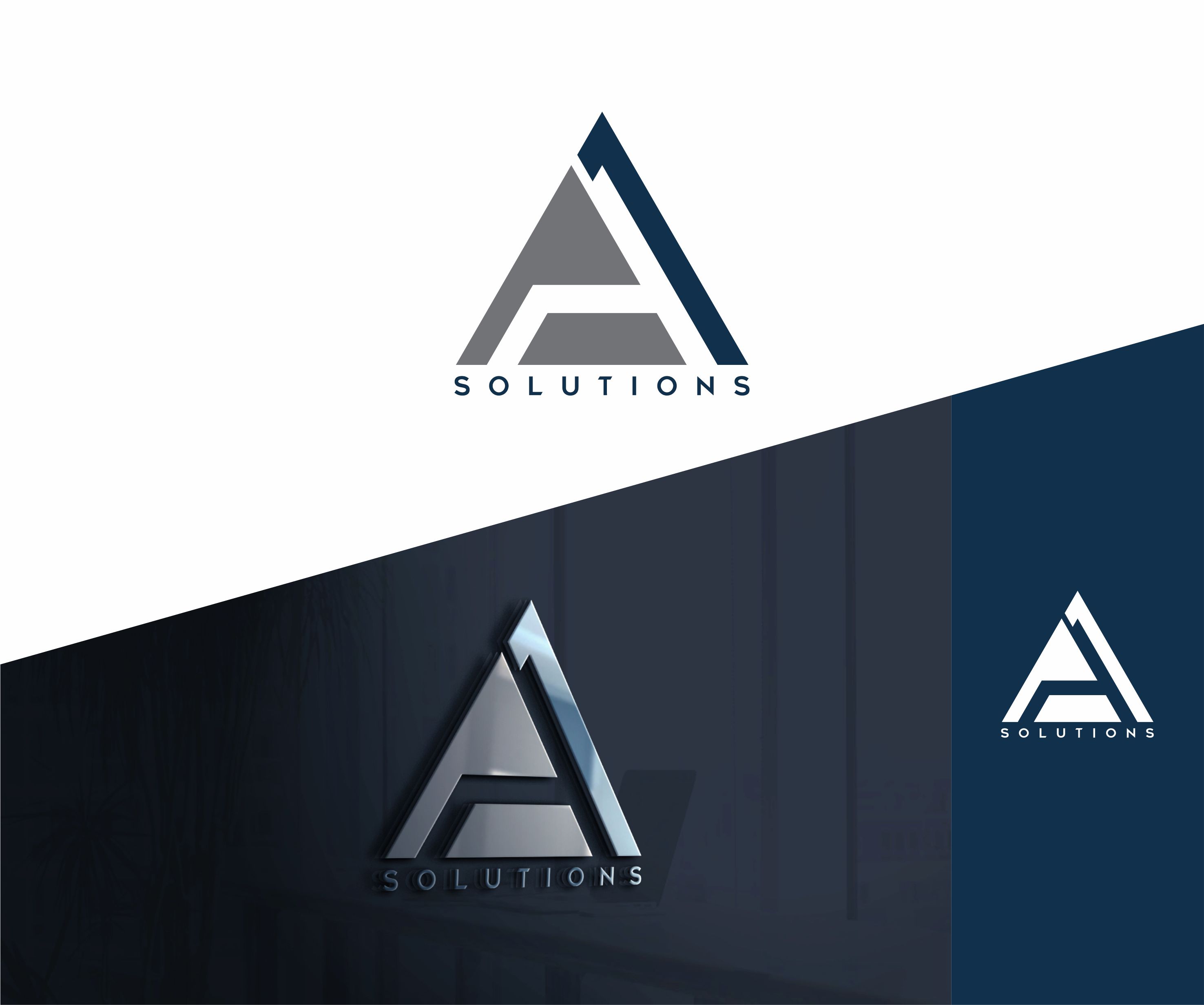 Logo Design by alkaline for 1A Solutions LLC | Design #37653246