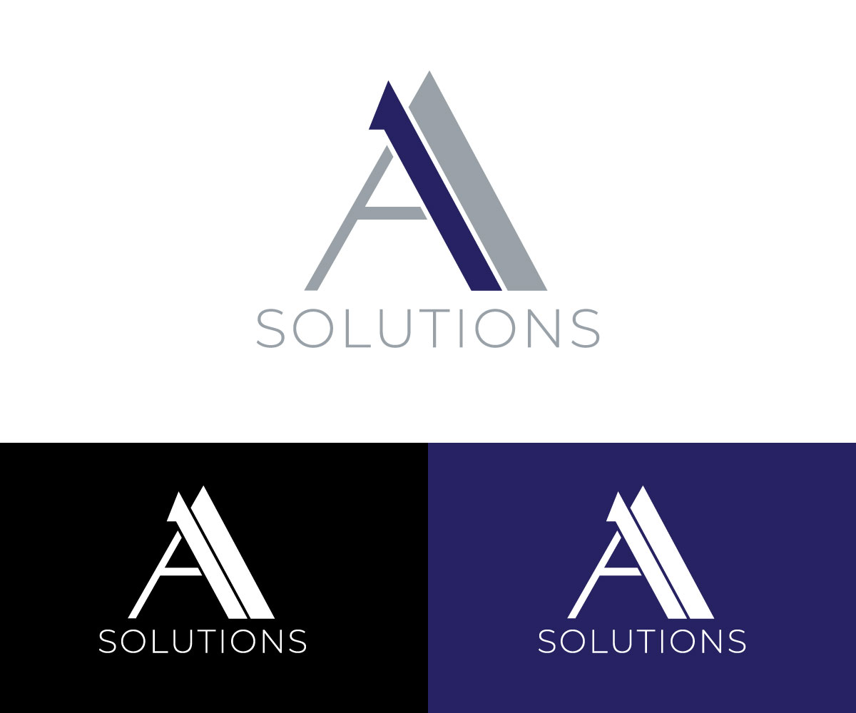 Logo Design by Kavth for 1A Solutions LLC | Design #37659324