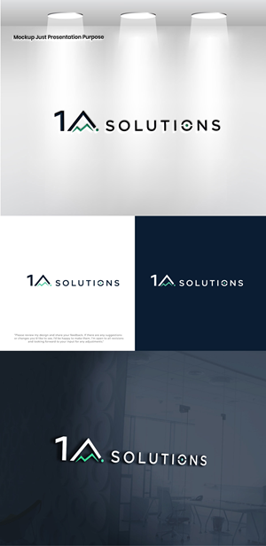 Logo Design by Pixel Signature for 1A Solutions LLC | Design: #37652724
