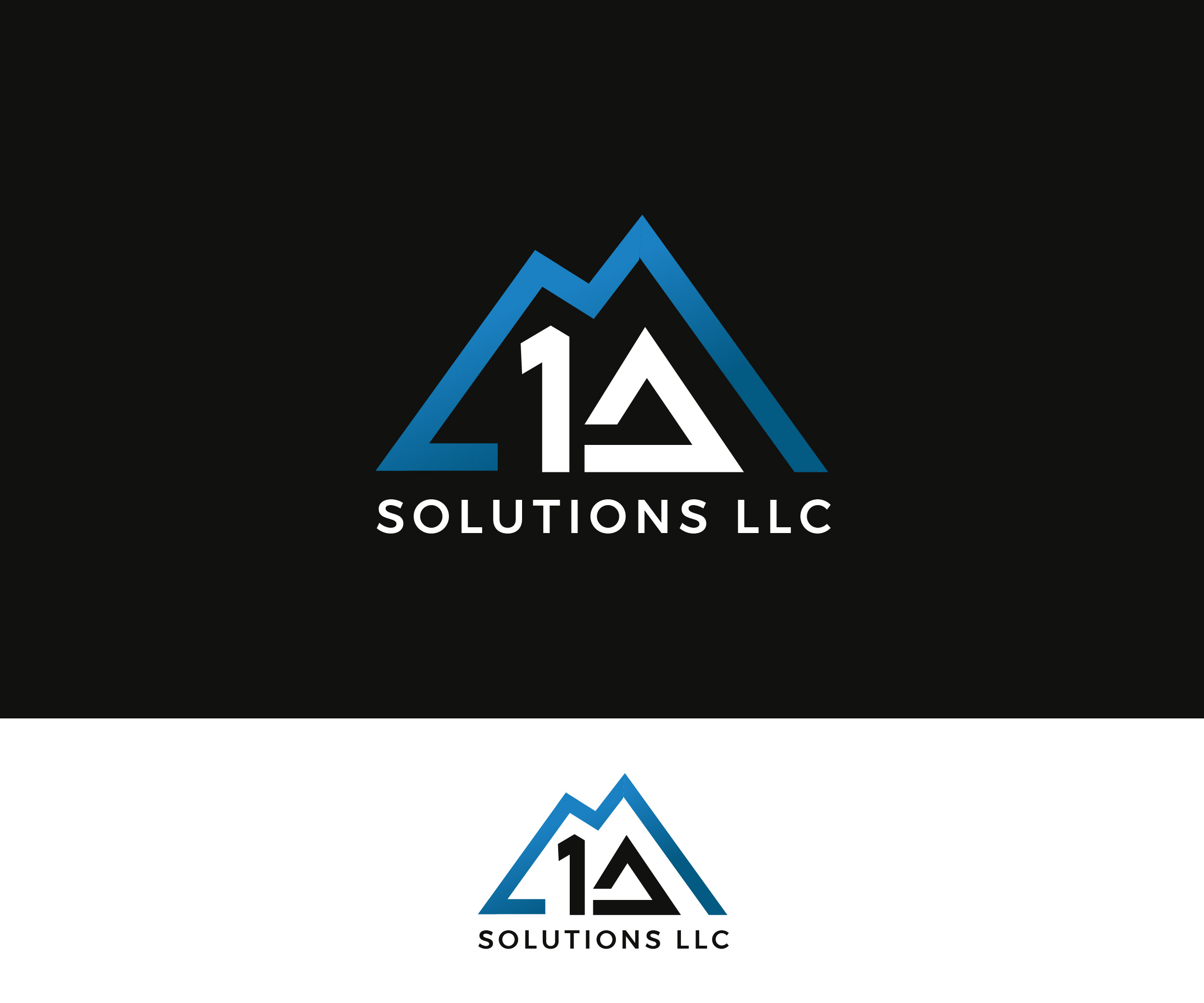 Logo Design by James J. for 1A Solutions LLC | Design #37655455